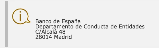 Cómo realizar una reclamación ante el Banco de España